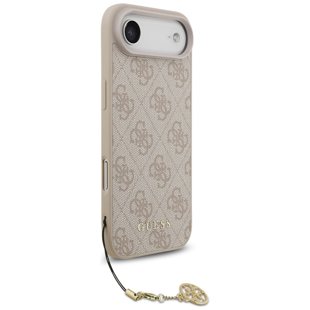 Guess 4G Charms Collection MagSafe Dėklas iPhone Air - rožinis