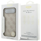 Guess 4G Charms Collection MagSafe Dėklas iPhone Air - rožinis