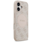 Guess 4G Circle Classic Logo MagSafe dėklas iPhone 17 - Rožinis -- iPhone 17