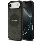Guess 4G Circle Classic Logo MagSafe dėklas iPhone Air - juodas -- iPhone Air