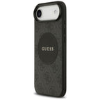 Guess 4G Circle Classic Logo MagSafe dėklas iPhone Air - juodas -- iPhone Air