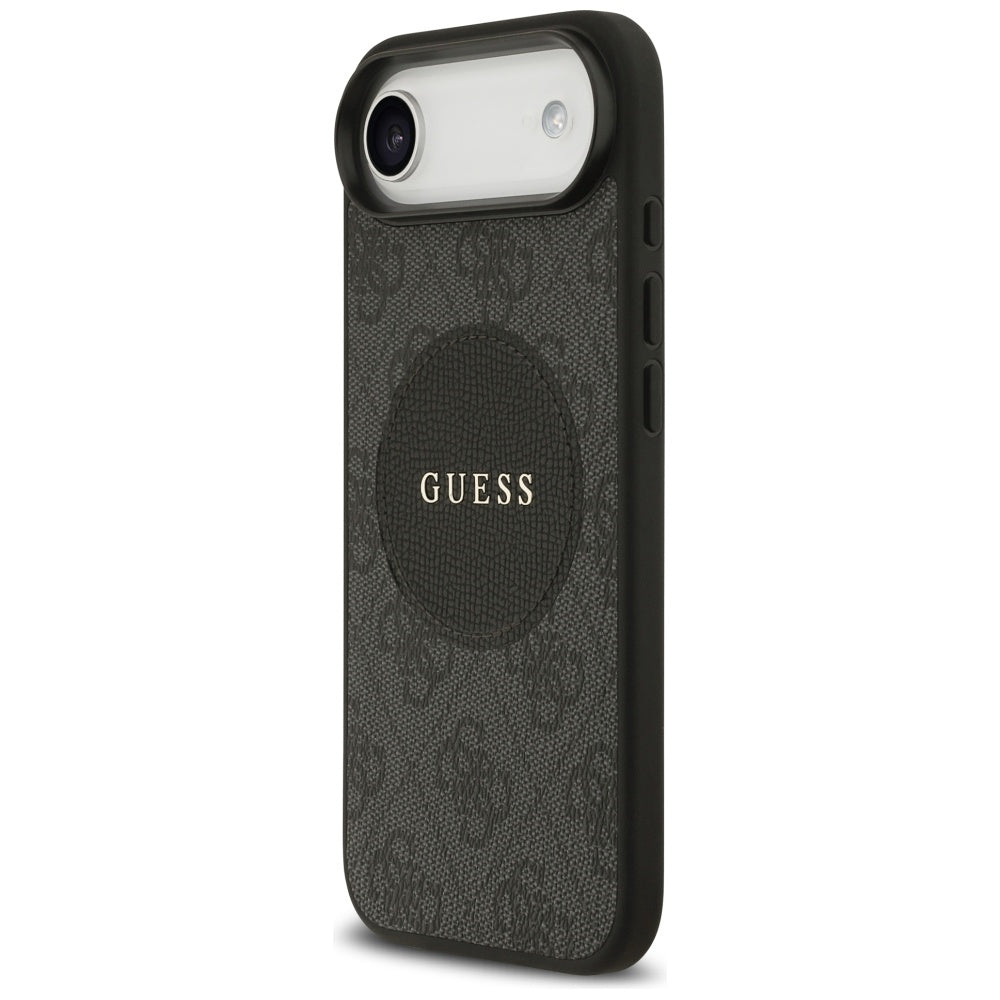 Guess 4G Circle Classic Logo MagSafe dėklas iPhone Air - juodas -- iPhone Air