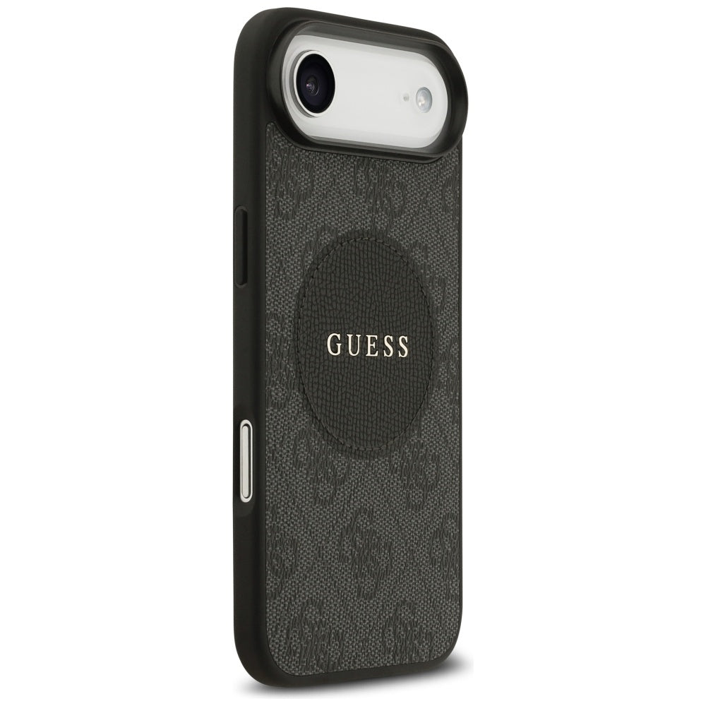 Guess 4G Circle Classic Logo MagSafe dėklas iPhone Air - juodas -- iPhone Air