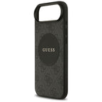 Guess 4G Circle Classic Logo MagSafe dėklas iPhone Air - juodas -- iPhone Air