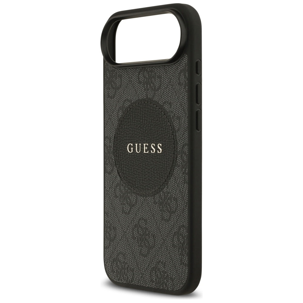 Guess 4G Circle Classic Logo MagSafe dėklas iPhone Air - juodas -- iPhone Air