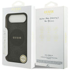 Guess 4G Circle Classic Logo MagSafe dėklas iPhone Air - juodas -- iPhone Air