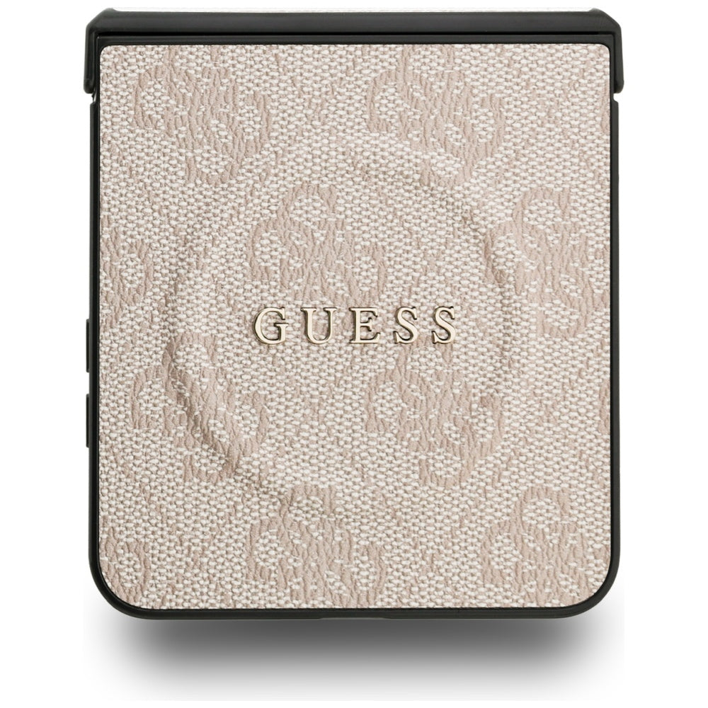 Guess MagSafe dėklas Galaxy Z Flip7 – rožinis
