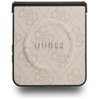 Guess MagSafe dėklas Galaxy Z Flip7 – rožinis