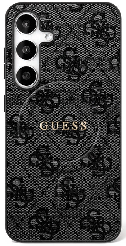 Guess MagSafe dėklas Samsung Galaxy S25 FE – juodas -- Samsung Galaxy S25 FE