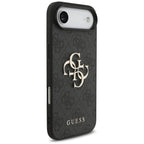 Guess 4G dėklas iPhone Air – juodas su dirželiu