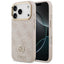 Guess 4G Strass Logo MagSafe Dėklas, skirtas iPhone 17 Pro – rožinė