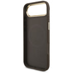 Guess 4G Strass Logo MagSafe Dėklas, skirtas iPhone Air – rudas