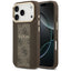 Guess 4G Stripe MagSafe dėklas, skirtas iPhone 17 Pro - ruda