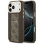 Guess 4G Stripe MagSafe dėklas iPhone 17 Pro Max - rudas -- iPhone 17 Pro Max