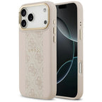 Guess 4G Stripe MagSafe dėklas iPhone 17 Pro Max - Rožinis -- iPhone 17 Pro Max