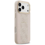 Guess 4G Stripe MagSafe dėklas iPhone 17 Pro Max - Rožinis -- iPhone 17 Pro Max