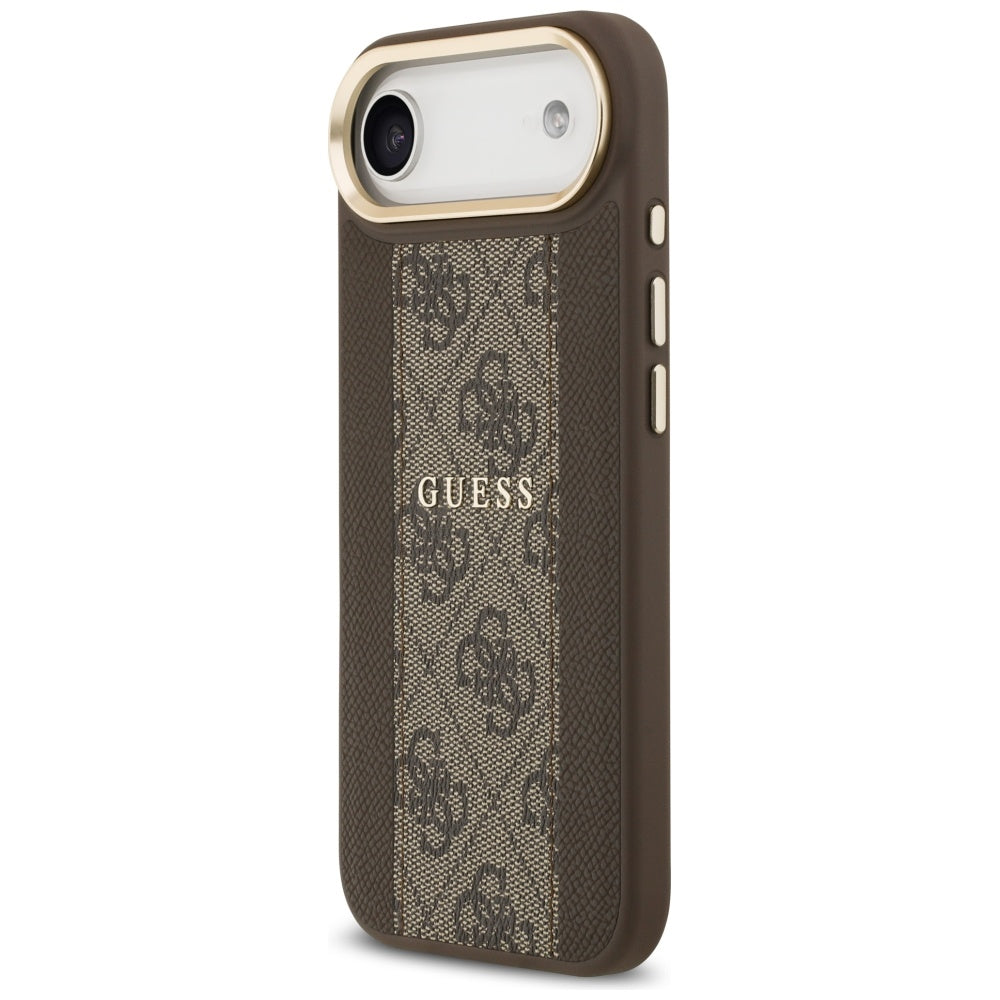 Guess 4G Stripe MagSafe dėklas iPhone Air - rudas