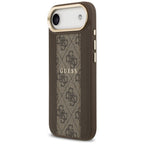 Guess 4G Stripe MagSafe dėklas iPhone Air - rudas