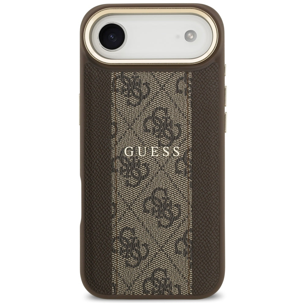 Guess 4G Stripe MagSafe dėklas iPhone Air - rudas