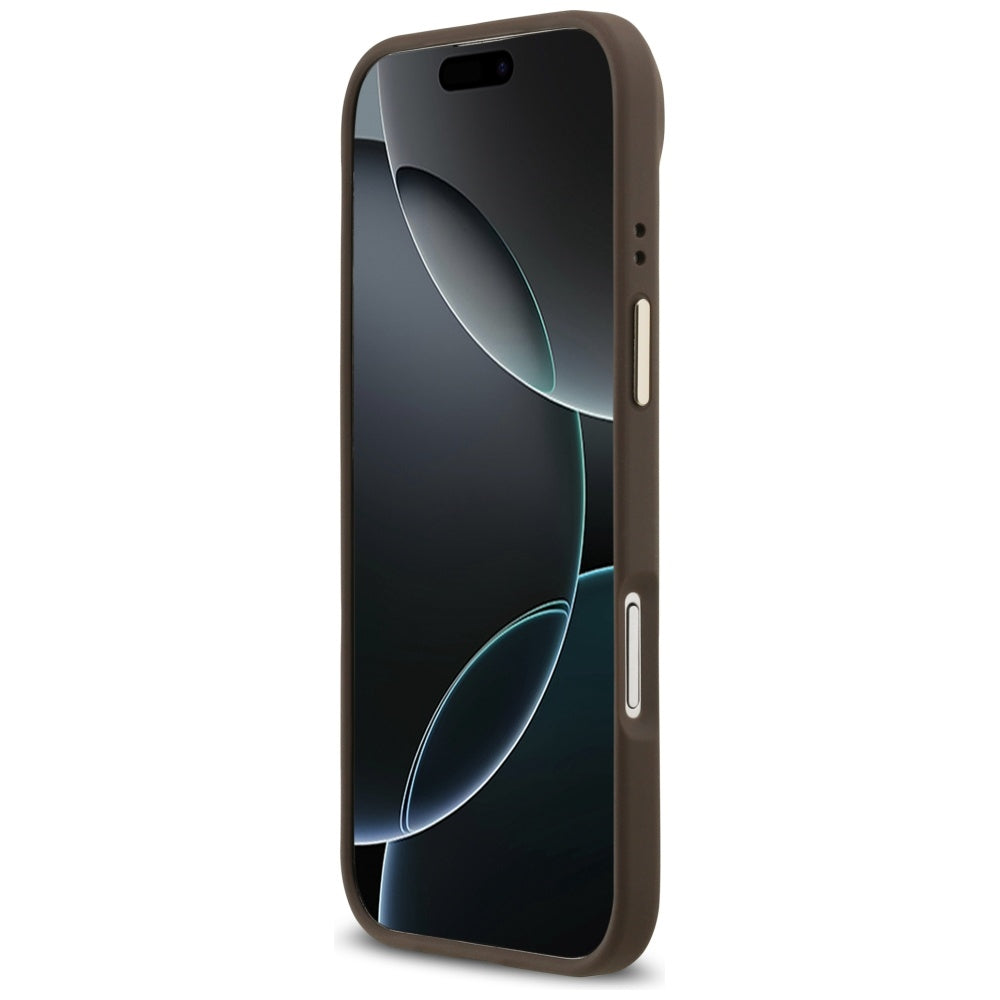 Guess 4G Stripe MagSafe dėklas iPhone Air - rudas