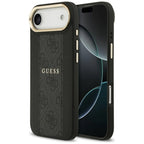 Guess 4G Stripe MagSafe dėklas iPhone Air - juodas