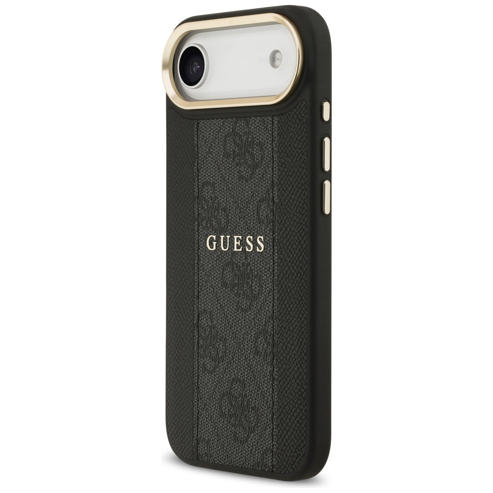 Guess 4G Stripe MagSafe dėklas iPhone Air - juodas