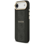 Guess 4G Stripe MagSafe dėklas iPhone Air - juodas