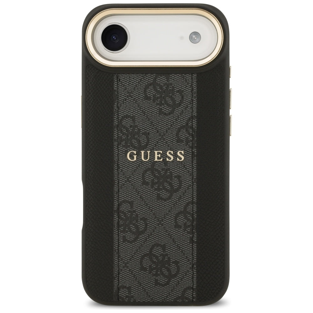 Guess 4G Stripe MagSafe dėklas iPhone Air - juodas