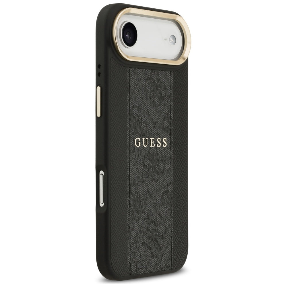 Guess 4G Stripe MagSafe dėklas iPhone Air - juodas