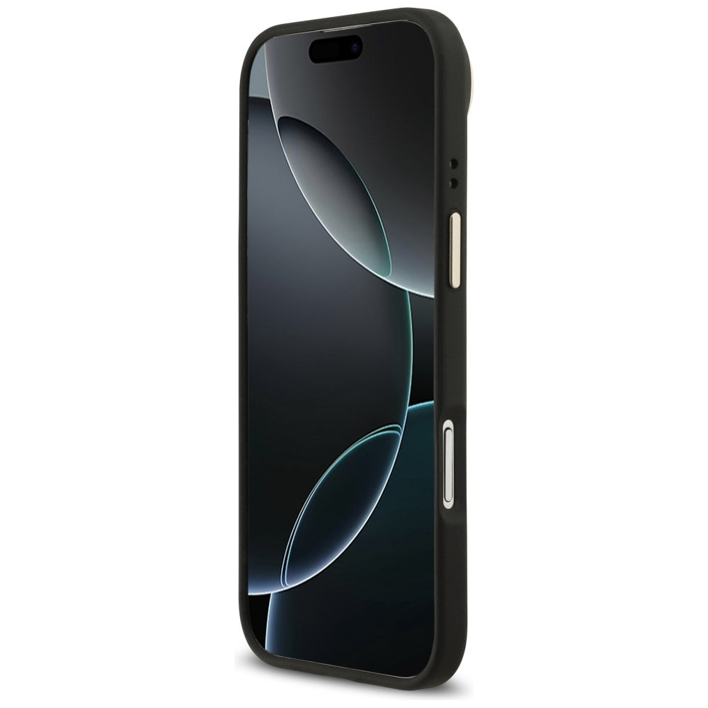 Guess 4G Stripe MagSafe dėklas iPhone Air - juodas