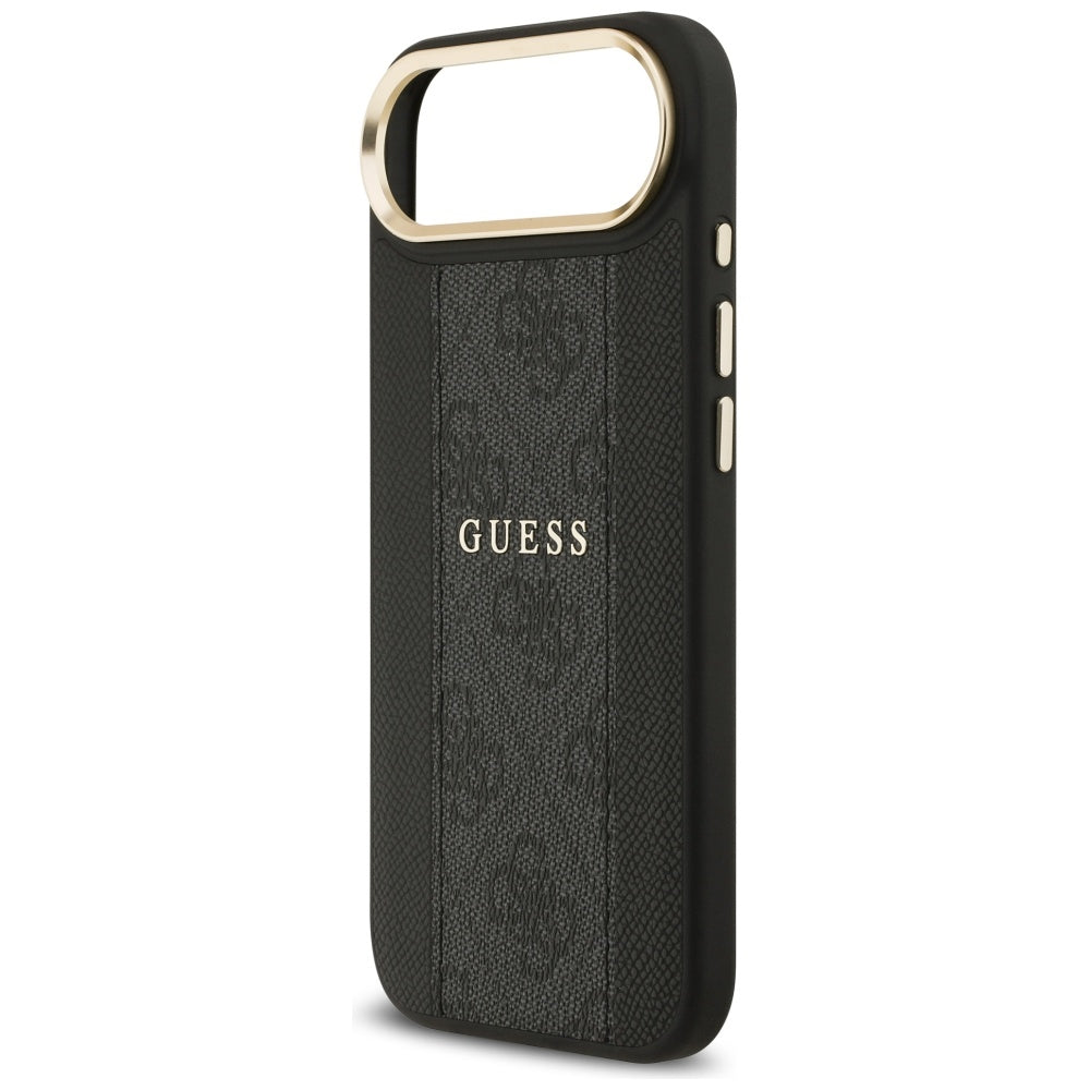Guess 4G Stripe MagSafe dėklas iPhone Air - juodas