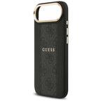 Guess 4G Stripe MagSafe dėklas iPhone Air - juodas