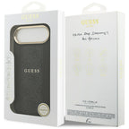 Guess 4G Stripe MagSafe dėklas iPhone Air - juodas