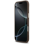 Guess 4G trikampis logotipas MagSafe iPhone Air Brown dėklas – auksinis -- Cell phone cases and covers