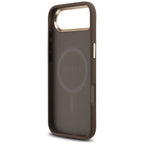 Guess 4G trikampis logotipas MagSafe iPhone Air Brown dėklas – auksinis -- Cell phone cases and covers