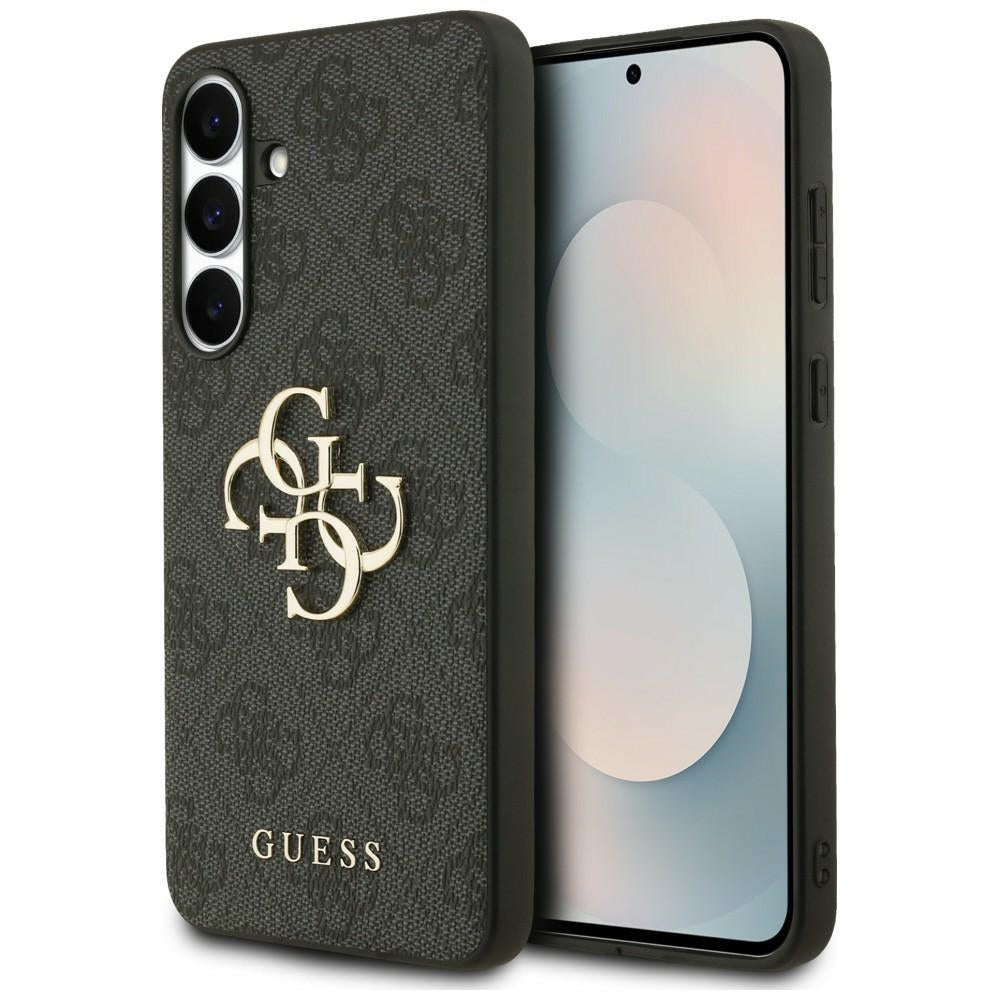 Guess Big 4G Classic Logo dėklas Samsung Galaxy S25 FE - juodas -- Samsung Galaxy S25 FE