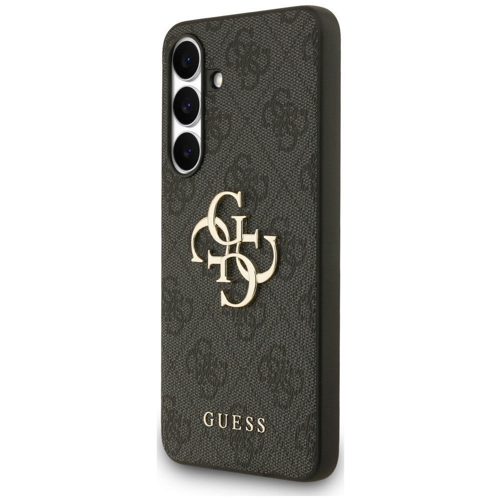 Guess Big 4G Classic Logo dėklas Samsung Galaxy S25 FE - juodas -- Samsung Galaxy S25 FE