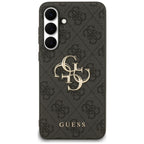 Guess Big 4G Classic Logo dėklas Samsung Galaxy S25 FE - juodas -- Samsung Galaxy S25 FE