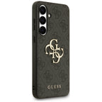 Guess Big 4G Classic Logo dėklas Samsung Galaxy S25 FE - juodas -- Samsung Galaxy S25 FE