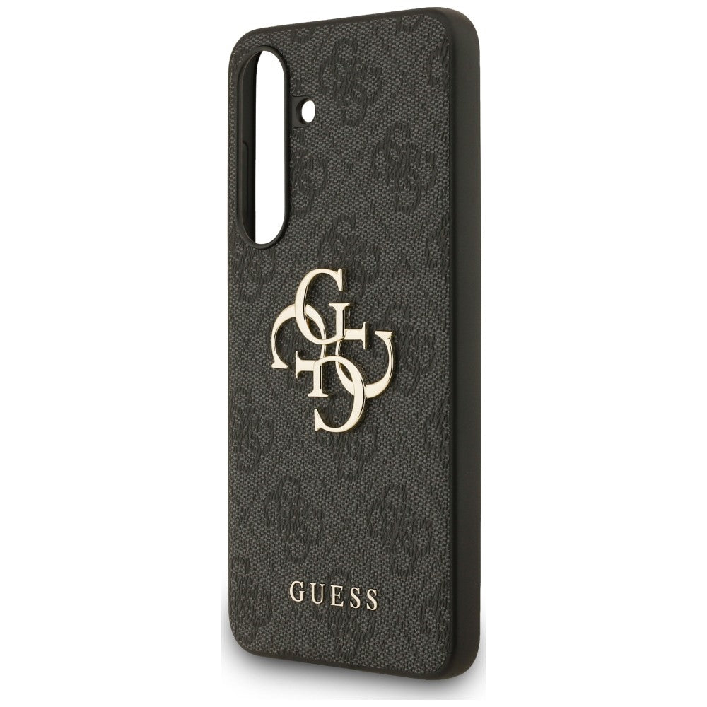 Guess Big 4G Classic Logo dėklas Samsung Galaxy S25 FE - juodas -- Samsung Galaxy S25 FE
