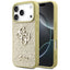 Guess blizgus 4G dėklas iPhone 17 Pro – auksinis