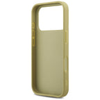 Guess blizgus 4G dėklas iPhone 17 Pro – auksinis