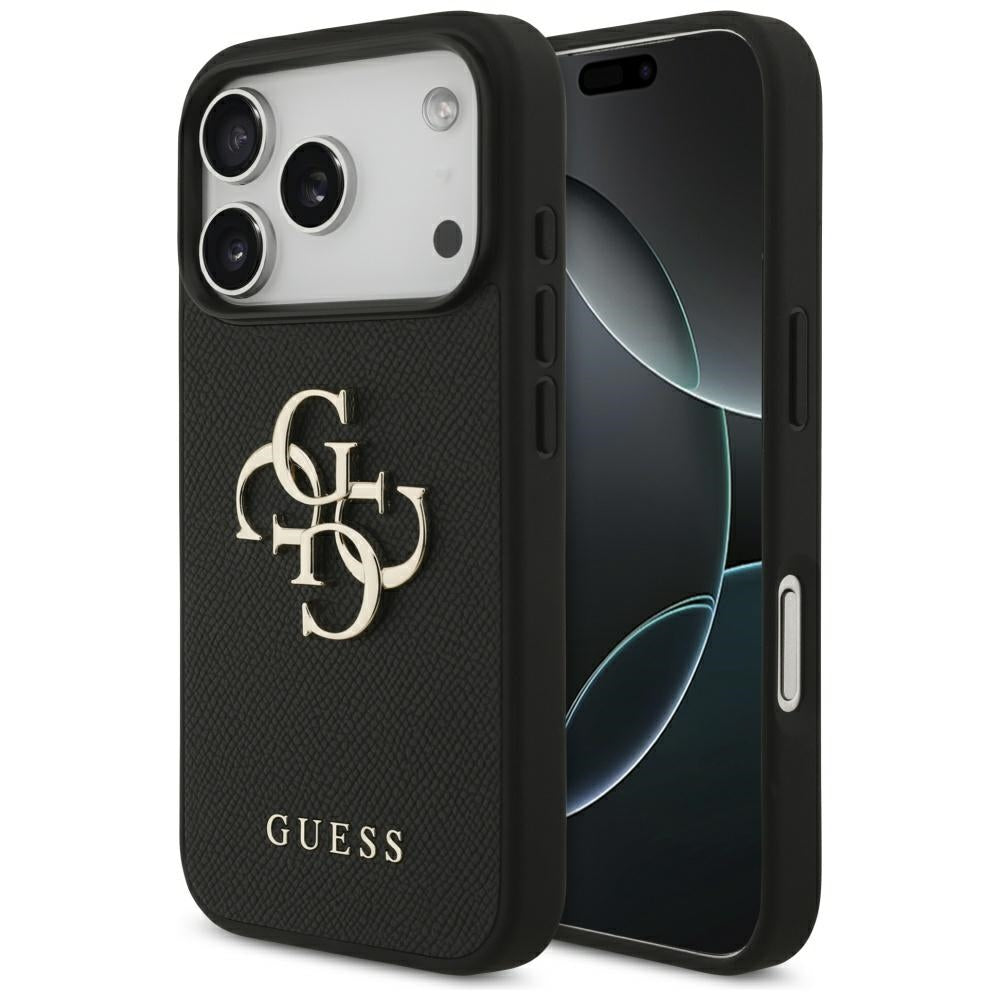 Guess eko odos dėklas iPhone 17 Pro – juodas