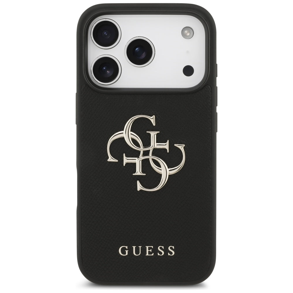 Guess eko odos dėklas iPhone 17 Pro – juodas