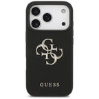 Guess eko odos dėklas iPhone 17 Pro – juodas