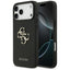 Guess Grained Big 4G & Classic Logo dėklas, skirtas iPhone 17 Pro Max - juodas
