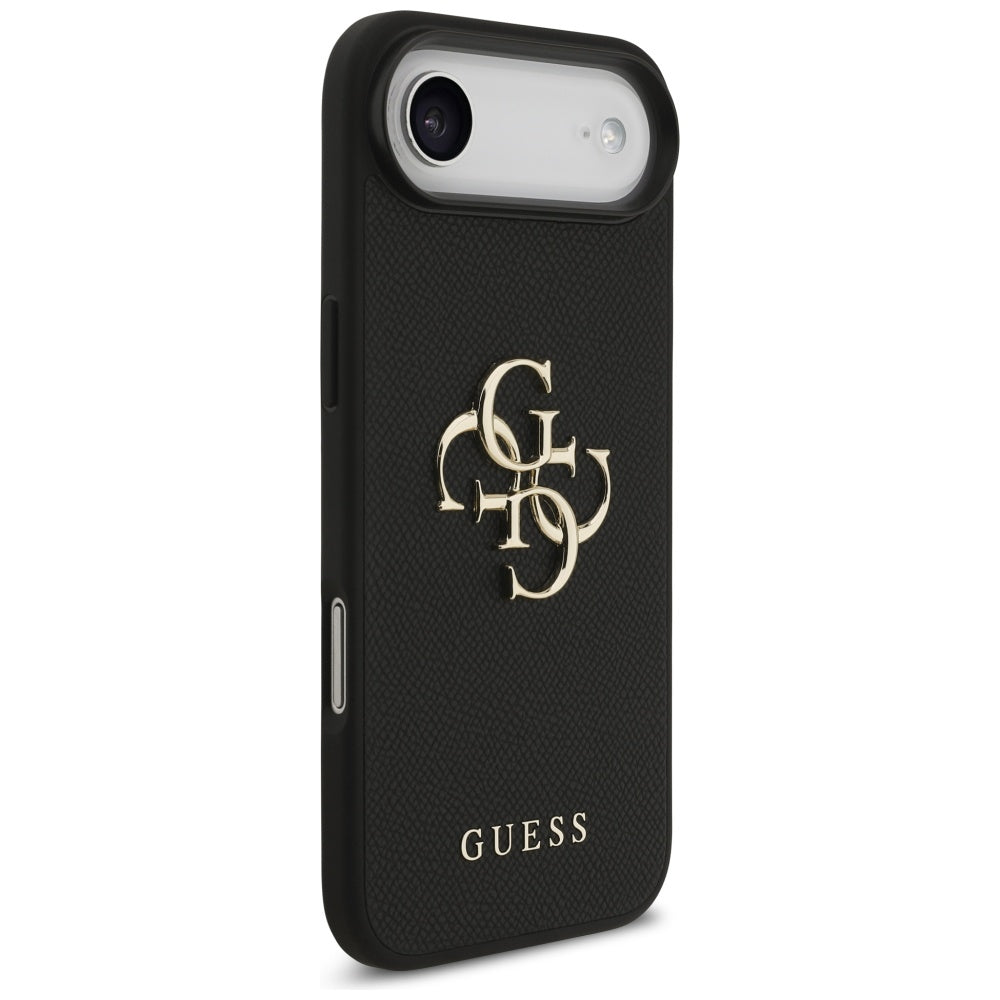 Guess dėklas iPhone Air – juodas (eko oda) -- iPhone Air