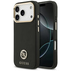Guess MagSafe dėklas iPhone 17 Pro – juodas