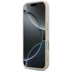 Guess MagSafe dėklas iPhone 17 Pro – rožinis