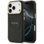 Guess Peony Hot Stamp MagSafe dėklas iPhone 17 Pro - juodas -- iPhone 17 Pro